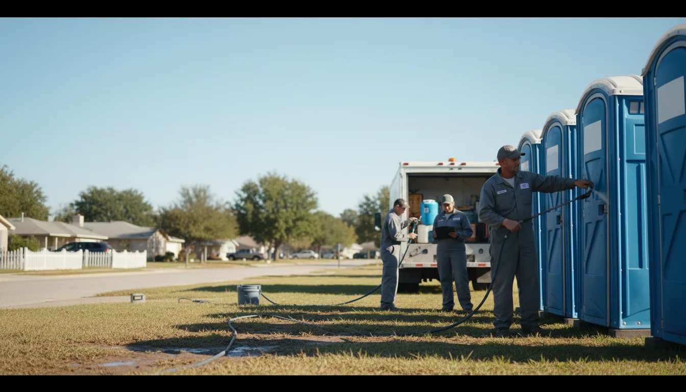 Long-Term Portable Toilet Rental in Arnaudville, LA near me